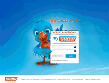Tablet Screenshot of mysnow.com.br